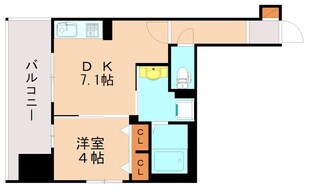 ネストピア博多グランドステージⅢの物件間取画像